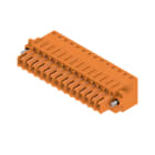 WEIDMULLER - Connettori per circuito stampato, 160V, 14.5A, Passo 3.50mm, 1.5mm², 14 poli, Molla autobloccante, BLZF 3.50/14/180F SN OR BX. 1691000000