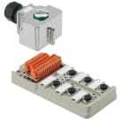 WEIDMULLER - Distributore sensori attuatori, Modulo completo, Versione calotta con uscita M20 SAI-6-MH-5P M12.