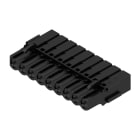 WEIDMULLER - Connettori per circuito stampato, 320V, 21A, Passo 5.08mm, 2.5mm², 9 poli, Collegamento a crimpare, Box BLC 5.08/09/180BR BK BX. 1712180000