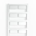 WEIDMULLER - Siglatura dispositivi SM 27/12.5 in poliammide 66 argento, campo temperature -40...100 °C. 1713700000