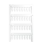 WEIDMULLER - Sistema di codifica cavi, 4 mm, poliammide 66, bianco, Campo delle temperature di impiego: -40...100 °C VT-TM-I 12 MC NE WS.