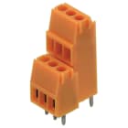 WEIDMULLER - Morsetto per circuito stampato 3.50mm LM2N 3.50/06/90 4.5SN BK BX.