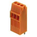 WEIDMULLER - Morsetto per circuito stampato, 160 V, 13 A, Passo in mm: 3.50, 2.08 mm², Numero di poli: 3, Collegamento a vite, Collegamento a saldare THT, 90°, Box