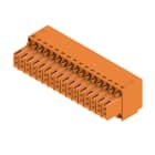 WEIDMULLER - Connettori per circuito stampato 160V 10.3A Passo 3.50mm 1mm² 32 poli Molla autobloccante Box B2L 3.50/32/180 SN OR BX.