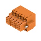WEIDMULLER - Connettori per circuito stampato 160V 10.3A Passo 3.50mm 1mm² 12 poli Molla autobloccante Box B2L 3.50/12/180F SN OR BX.