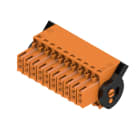 WEIDMULLER - Connettori per circuito stampato, 160V, 10.3A, Passo 3.50mm, 1mm², 20 poli, Molla autobloccante, B2L 3.50/20/180LH SN OR BX.