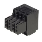 WEIDMULLER - Connettore 3.50 mm B2L 3.50/06/180 AU BK BX.