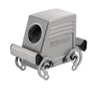 WEIDMULLER - Custodia con connettori a innesto industriali, entrata cavo laterale, gancio trasversale in alto, dimensioni 4, IP65 in condizione HDC 24D TSBO 1M25G.