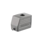 WEIDMULLER - Custodie con entrata cavo dall'alto e connettore, gancio longitudinale in basso, HDC 10B TOLU 1M25G.