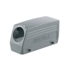 WEIDMULLER - Custodia con connettori a innesto industriali, entrata cavo laterale, gancio trasversale in basso, grandezza 8, IP65 - HDC 24B TSBU 1M32G.