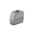 WEIDMULLER - Custodia con entrata cavo dall'alto, connettore e gancio longitudinale in basso, HDC 10A TOLU 1M20G.