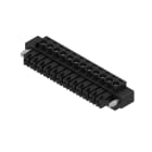 WEIDMULLER - Connettori per circuito stampato, 160V, 17.5A, Passo 3.81mm, 1.5mm², 12 poli, Collegamento a vite, Box BCZ 3.81/12/180F SN BK BX. 1793020000