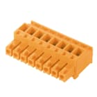 WEIDMULLER - Connettori per circuito stampato, 160V, 17.5A, Passo 3.81mm, 1.5mm², 6 poli, Collegamento a vite, Box BCZ 3.81/06/90 SN GN BX.