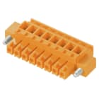 WEIDMULLER - Connettori per circuito stampato, 160V, 17.5A, Passo 3.81mm, 1.5mm², 3 poli, Collegamento a vite, Box BCZ 3.81/03/90F SN GN BX.