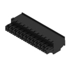 WEIDMULLER - Connettori per circuito stampato, 160V, 17.5A, Passo 3.81mm, 1.5mm², 12 poli, Collegamento a vite, Box BCZ 3.81/12/270 SN BK BX.