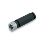 WEIDMULLER - Connettore circolare femmina diritto personalizzabile sul campo M8 3.5 - 5 mm 4 poli collegamento a vite SAIB-M8-4P.