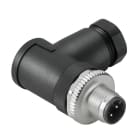 WEIDMULLER - Connettore circolare personalizzabile sul campo, Perno 90°, Collegamento a vite M12, 6-8 mm, SAISW-5/9, 5 poli, Collegamento schermato: Nessuno.