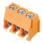 WEIDMULLER - Morsetto per circuito stampato, 160 V, 17.5 A, Passo in mm: 3.50, 1.5 mm², Numero di poli: 5, Collegamento a pressione con staffa, Collegamento a sald