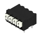 WEIDMULLER - Morsetto per circuito stampato 3.81mm LSF-SMT 3.81/04/90 3.5SN BK TU.