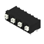WEIDMULLER - Morsetto per circuito stampato 7.62mm LSF-SMT 7.62/04/90 3.5SN BK TU.