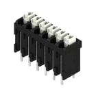 WEIDMULLER - Morsetto per circuito stampato 3.81mm LSF-SMT 3.81/06/180 3.5SN BK TU.