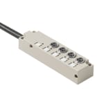 WEIDMULLER - Distributore sensori attuatori, Modulo completo, Versione cavo fisso, SAI-04L-VPFC-3A-M08L-PNP-10U01.