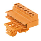 WEIDMULLER - Connettori per circuito stampato 320V 21.5A Passo 5.08mm 3.31mm² 4 poli Collegamento a vite Box SLS 5.08/04/180TB RF15 SN OR BX. 1846050000