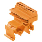 WEIDMULLER - Connettori per circuito stampato 320V 21.5A Passo 5.08mm 3.31mm² 4 poli Collegamento a vite Box SLS 5.08/04/180TB KF SN OR BX.