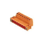 WEIDMULLER - Connettori per circuito stampato, 320V, 21.5A, Passo 5.08mm, 3.31mm², 5 poli, Collegamento a vite, Box, SLS 5.08/05/180F SN OR BX.