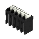 WEIDMULLER - Morsetto per circuito stampato, 160 V, 17.5 A, Passo in mm: 3.81, 1.5 mm², Numero di poli: 5, PUSH IN con attuatore, Collegamento a saldare THT/THR, 1
