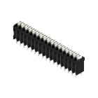 WEIDMULLER - Morsetto per circuito stampato, 160 V, 17.5 A, Passo in mm: 3.81, 1.5 mm², Numero di poli: 17, PUSH IN con attuatore, Collegamento a saldare THT/THR,
