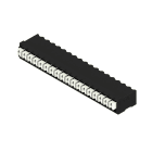 WEIDMULLER - Morsetto per circuito stampato, 160 V, 17.5 A, Passo in mm: 3.50, 1.5 mm², Numero di poli: 18, PUSH IN con tasto di attivazione, Collegamento a saldar