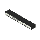 WEIDMULLER - Morsetto per circuito stampato, 160 V, 17.5 A, Passo in mm: 3.50, 1.5 mm², Numero di poli: 21, PUSH IN con tasto di attivazione, Collegamento a saldar