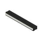 WEIDMULLER - Morsetto circuito stampato 3.50mm LSF-SMT 24/90 1.5SN BK TU.
