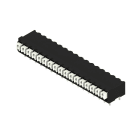 WEIDMULLER - Morsetto per circuito stampato 3.81mm LSF-SMT 3.81/17/90 3.5SN BK TU.