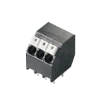 WEIDMULLER - Morsetto per circuito stampato, 160 V, 17.5 A, Passo in mm: 3.81, 1.5 mm², Numero di poli: 5, PUSH IN con attuatore, Collegamento a saldare THT/THR, 1