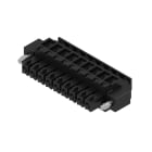 WEIDMULLER - Connettori per circuito stampato, 160V, 17.5A, Passo 3.81mm, 1.5mm², 9 poli, Collegamento a vite, Box BCZ 3.81/09/90F SN BK BX.