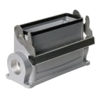 WEIDMULLER - Custodia connettori industriali, Custodia di base, Gancio longitudinale in basso, Dimensioni di installazione: 8, IP65, in stato collegato
