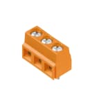 WEIDMULLER - Morsetto per circuito stampato, 320 V, 17.5 A, Passo in mm: 5.08, 1.5 mm², Numero di poli: 2, Collegamento a vite, Collegamento a saldare THT, 90°, Bo