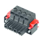 WEIDMULLER - Connettori per circuito stampato, 1000V, 78.3A, Passo 10.16mm, 16mm², 2 poli, Collegamento a vite, Box BUZ 10.16HP/02/180SF AG BK BX. 1924700000