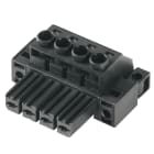 WEIDMULLER - Connettori per circuito stampato, 1000V, 57A, Passo 7.62mm, 10mm², 7 poli, Collegamento a vite, Box BVZ 7.62HP/07/180SFC SN BK BX.