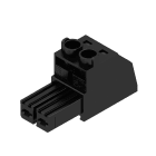 WEIDMULLER - Connettore BVZ 7.62HP/02/180 SN BK BX