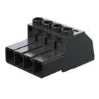 WEIDMULLER - Connettori per circuito stampato, 1000V, 57A, Passo 7.62mm, 6mm², 6 poli, Collegamento a vite, Box SVZ 7.62HP/06/180G SN BK BX. 1931670000