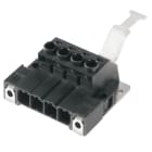 WEIDMULLER - Connettore 7.62mm SVZ 7.62HP/05/180SH180 SN BK BX.