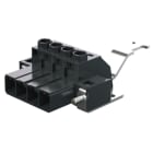 WEIDMULLER - Connettori per circuito stampato, 1000V, 57A, Passo 7.62mm, 6mm², 6 poli, Collegamento a vite, Box SVZ 7.62HP/06/180RSH180I SN BK BX.