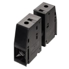 WEIDMULLER - Morsetto passante 1000V 232A larghezza 25mm 95mm² collegamento a vite box WGK 95 GN/YE BX. 1937370000