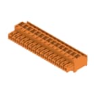 WEIDMULLER - Connettori per circuito stampato, 160V, 17.5A, Passo 3.81mm, 1.5mm², 15 poli, Collegamento a vite, Box BCZ 3.81/15/90 SN OR BX.