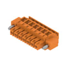 WEIDMULLER - Connettori per circuito stampato, 160V, 17.5A, Passo 3.81mm, 1.5mm², 7 poli, Collegamento a vite, Box BCZ 3.81/07/90F SN OR BX. 1940030000