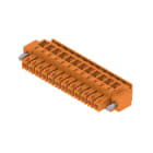 WEIDMULLER - Connettori per circuito stampato, 160V, 17.5A, Passo 3.81mm, 1.5mm², 12 poli, Collegamento a vite, Box BCZ 3.81/12/90F SN OR BX. 1940080000