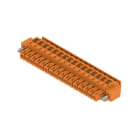 WEIDMULLER - Connettori per circuito stampato, 160V, 17.5A, Passo 3.81mm, 1.5mm², 16 poli, Collegamento a vite, Box BCZ 3.81/16/90F SN OR BX.